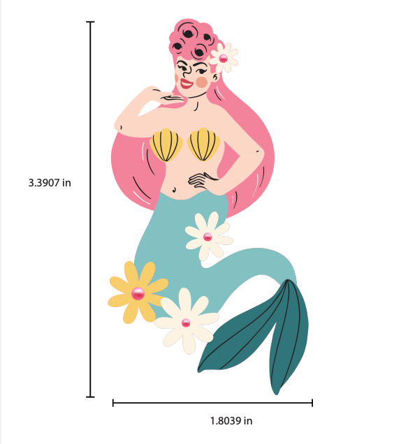 Lipstick & Chrome - Wholesale Brooch - Pearl the Mermaid Brooch by Marla VonDuta x Lipstick & Chrome6