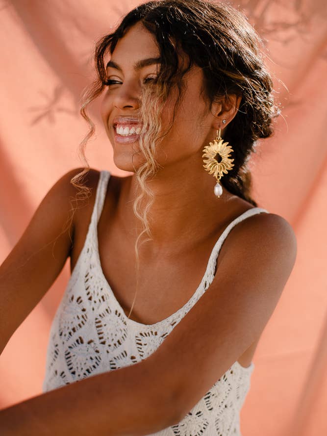 Tanit Earrings for wholesale by Annabelle Hardie