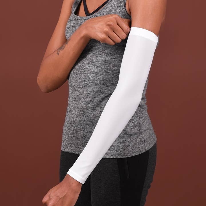 Basic White Arm Sleeve for wholesale on Faire