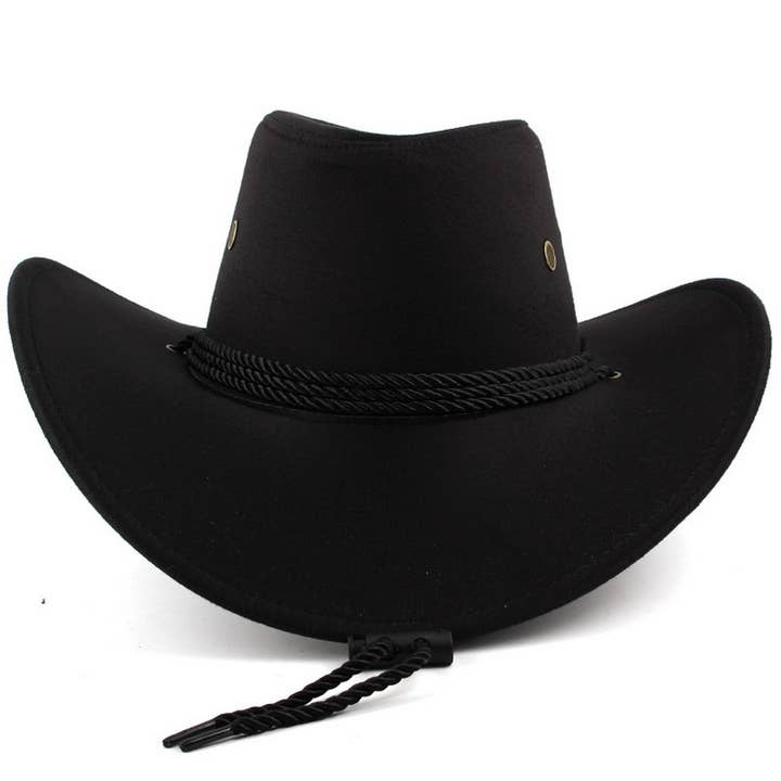 ACCITY - Wholesale Cowboy Hat - Women's - Faux Suede Western Cowboy Hat Unisex Outdoor_CWAH18914