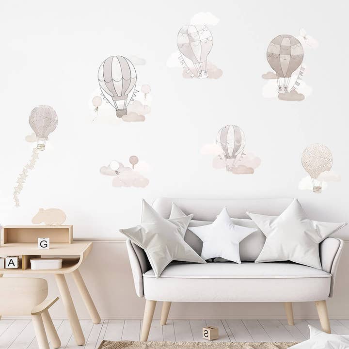 Väggdekaler | Ballonger Beige för wholesale av Pastelowe Love - wall sticker & wallpaper co.