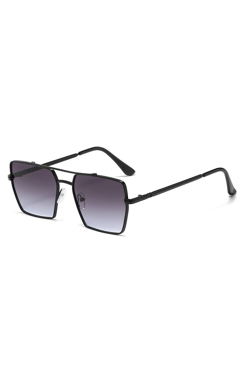 ACCITY - Wholesale Sunglasses - Women's - FLAT TOP FRAME SQUARE SUNGLASSES_CWASG01001