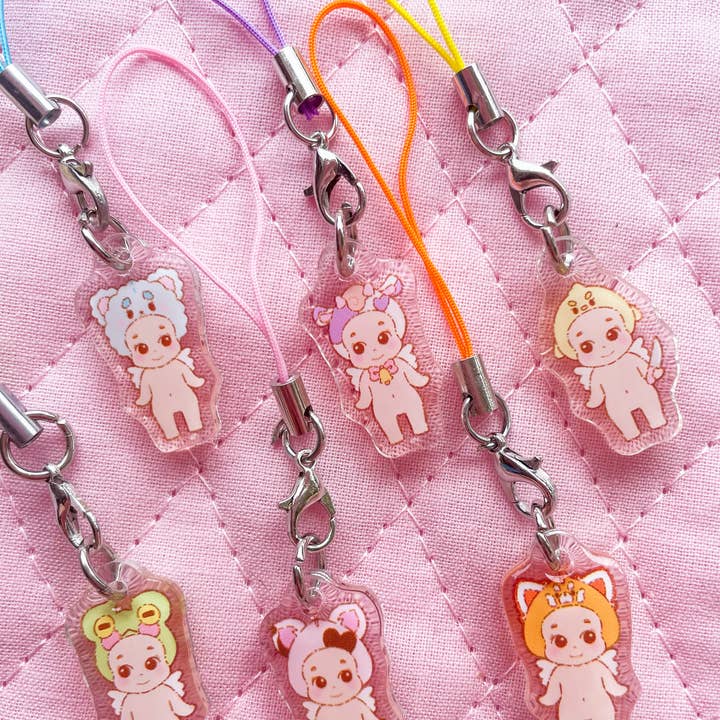 Basura Gang - Wholesale Phonecase strap - Surprise Angel Phone Charm0