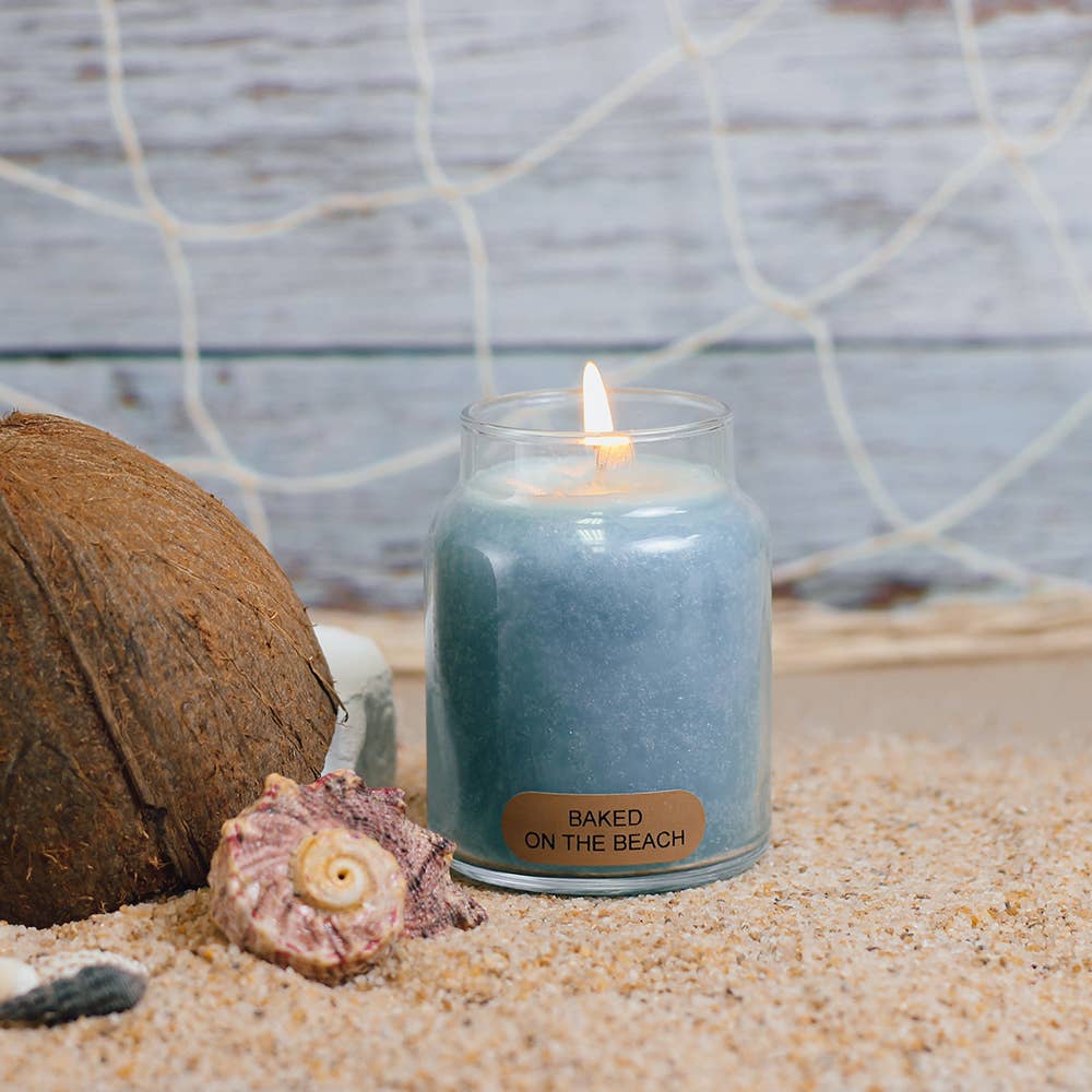 A Cheerful Giver – wholesale Jar/filled candle – KOTL Baby Candle (6oz.) – Baked on the Beach3