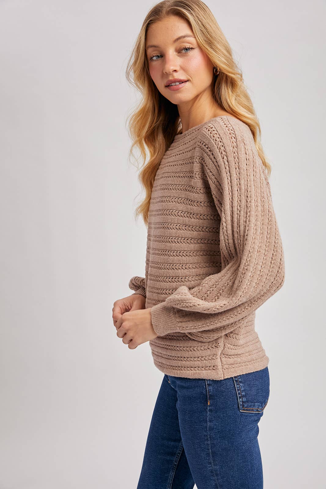 Bluivy - Vente Pull en maille – femme - PULL TEXTURÉ POLYVALENT26