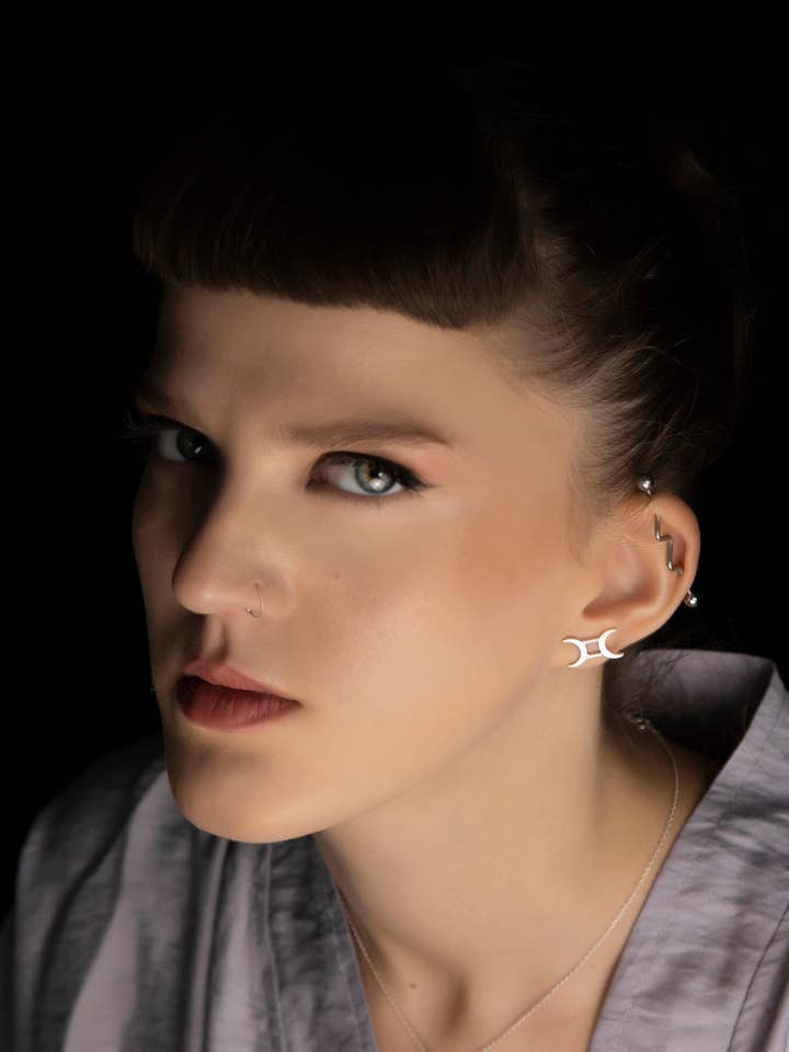 Nano Gemini oorbellen voor wholesale door MysticJ