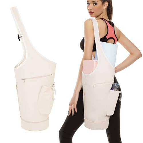 wandf - Wholesale Yoga Bag - Yoga Mat Bag Large Opening Long Tote Yoga Mat Carrier Holder27