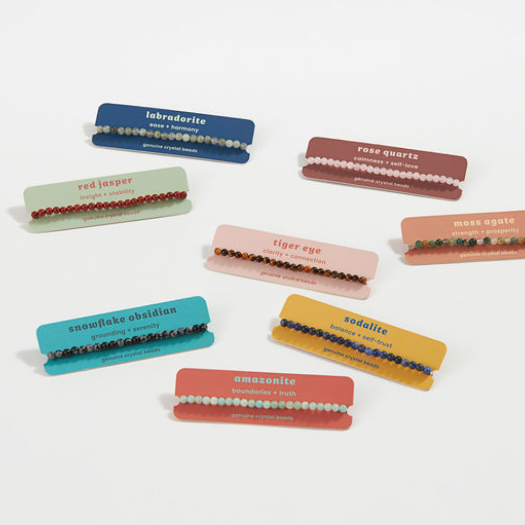 GeoCentral - Wholesale Beaded Bracelet - Mini Crystal Bracelet Assortment 4mm1