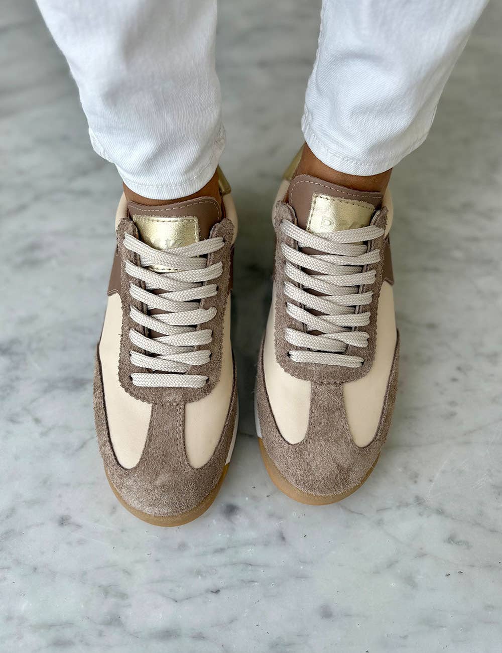 PMK SHOES - Wholesale Sneakers - Dames - Poema - Mink - Sneakers van Koeienleer - Op Bestelling Gemaakt4