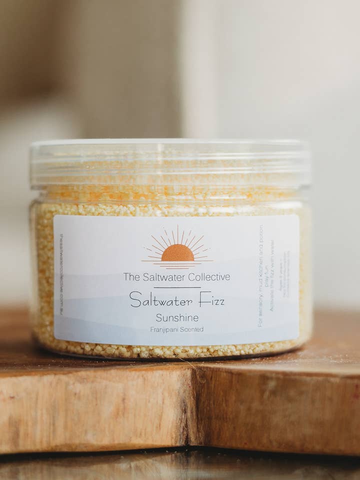Sunshine Yellow Saltwater Fizz - 250g Potion Play for wholesale by The Saltwater Collective
