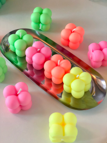 A Real Logic (ARL) – Engroshandel Gavelys – Mini boblelys | Mini kubeformet lys | Hjemmedekoration | Afslapning | Duftlys | Håndstøbt duftlys | Gave | Søjlelys3