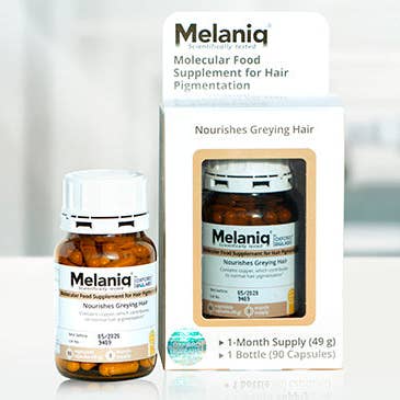Melaniq® Supplement for Hair Pigmentation (B2B) for wholesale by Oxford Biolabs