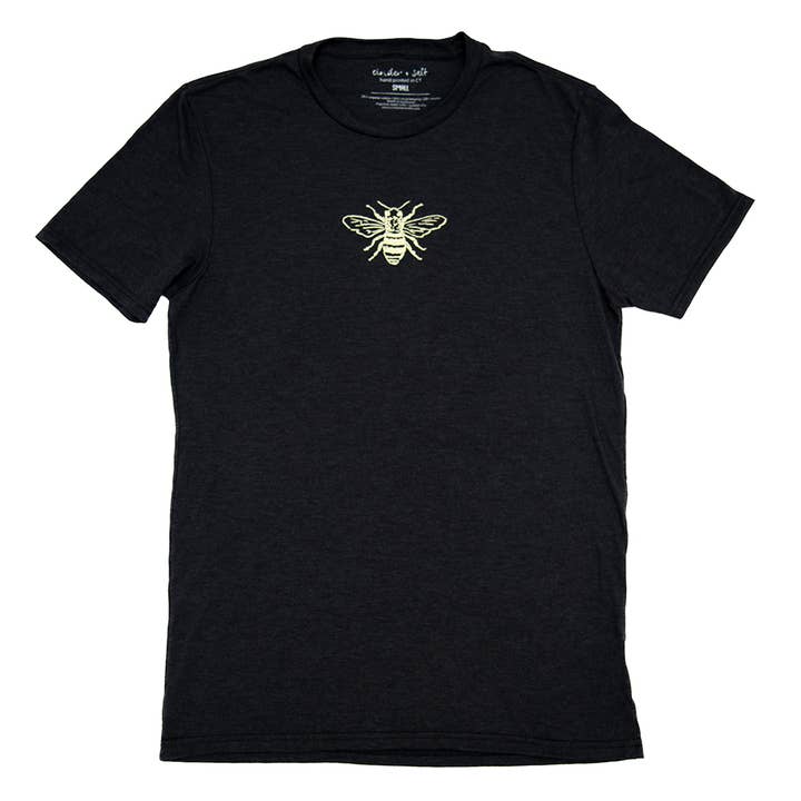 T-shirt Eco-Modal pour Homme Honey Bee pour la vente par Cinder + Salt