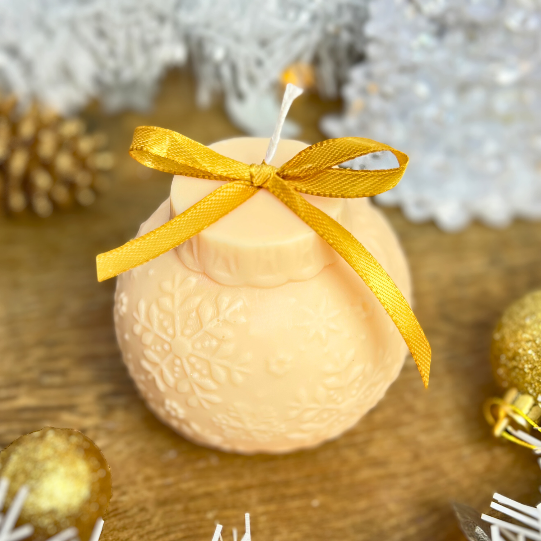 Velarosa Studio LLC - Wholesale Pillar Candle - Christmas Ornament Candle7