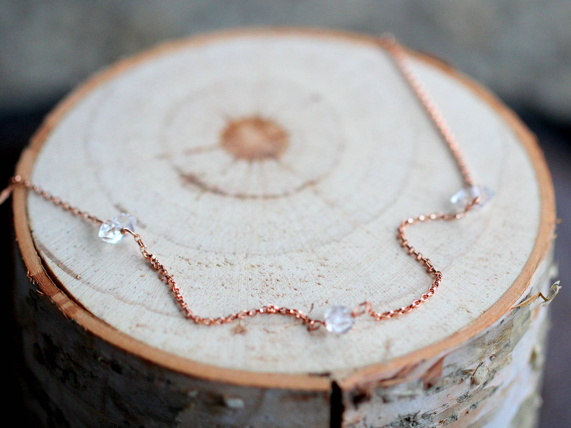 Saressa Designs - Venta al por mayor Gargantilla/collar - Gargantilla de diamante Herkimer3