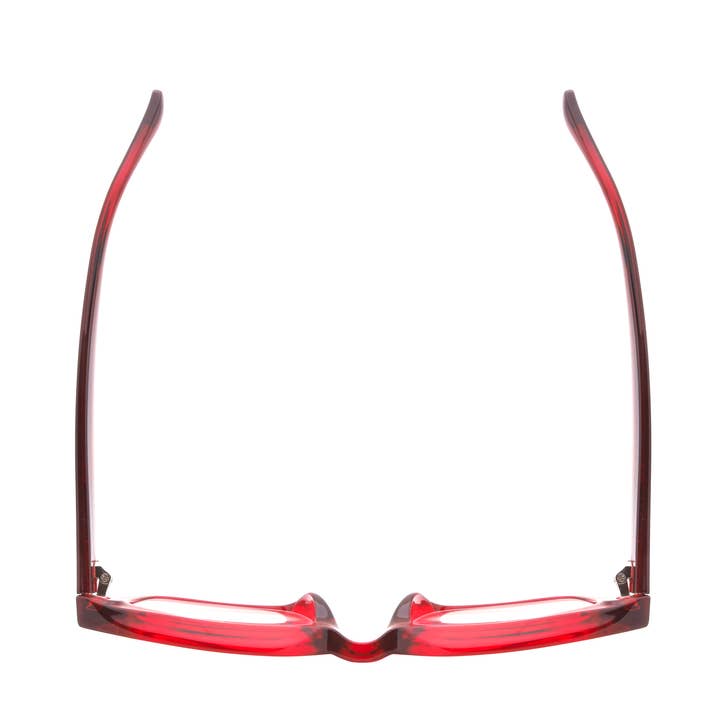 Ryan Simkhai Eyeshop - Vendita all'ingrosso Occhiali da vista - Donna - LORENA | Rosso trasparente | Luce blu progressiva