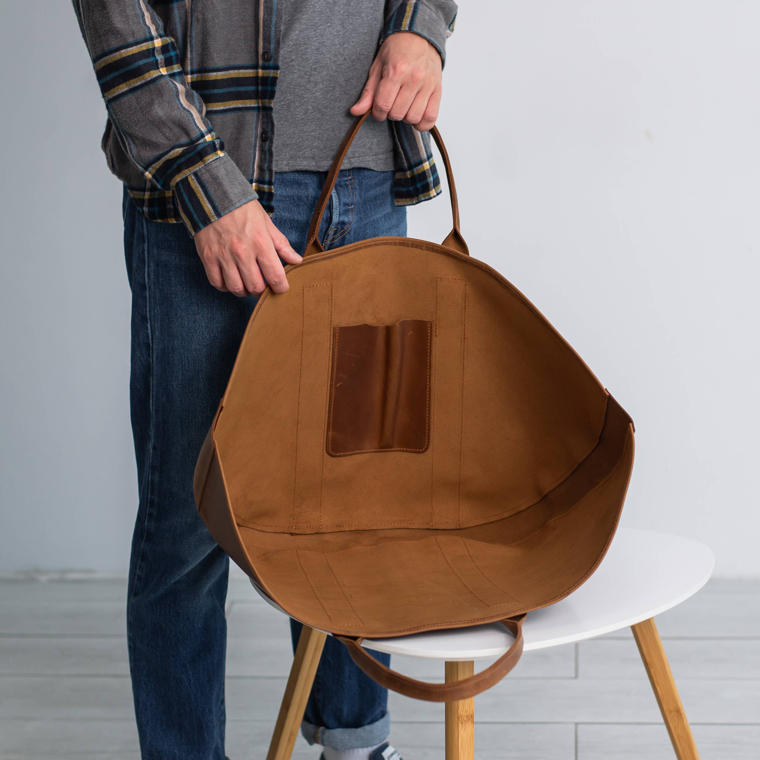 Pikore – wholesale Tool set – Leather Tool Bag for Men4