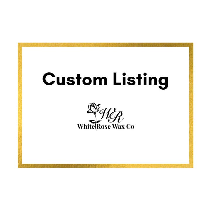 White Rose Wax Co – wholesale Wax melt – Custom Listing for Mystery Box0