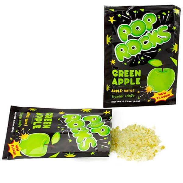 Sugar Bear Candy - Vente Bonbons durs - Pomme verte Pop Rocks 24 carats 1