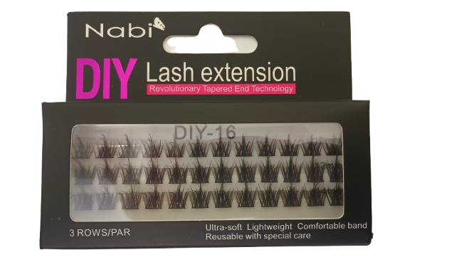 Nabi Cosmetic – wholesale False/fake eyelashes – FMD-05B 12styles DIY Lash Extension 6DZ Set B3