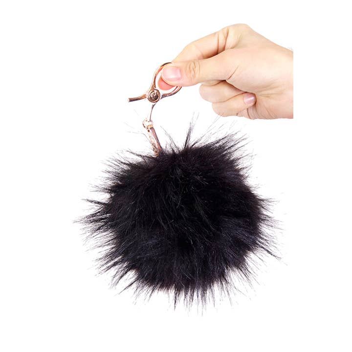 Hana – wholesale Keychain – Women's – C.C Fur Ball Bag Key Chain