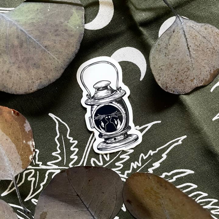 Moon-Eyed Hare - Wholesale Sticker - OTGW Lantern Sticker