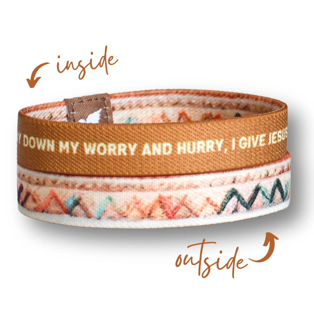 Pink Salt Riot - Wholesale Woven/Braided Bracelet - Give Jesus Space Women’s TruthBand6