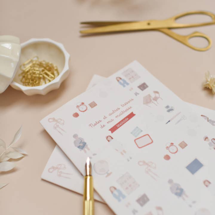 Master notebook - made in France for wholesale by Baubels