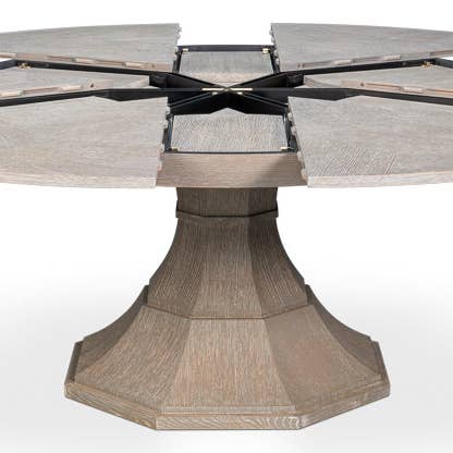 LOOMLAN - Wholesale Side Table - Giselle Jupe Extendable Wooden Dining Table2