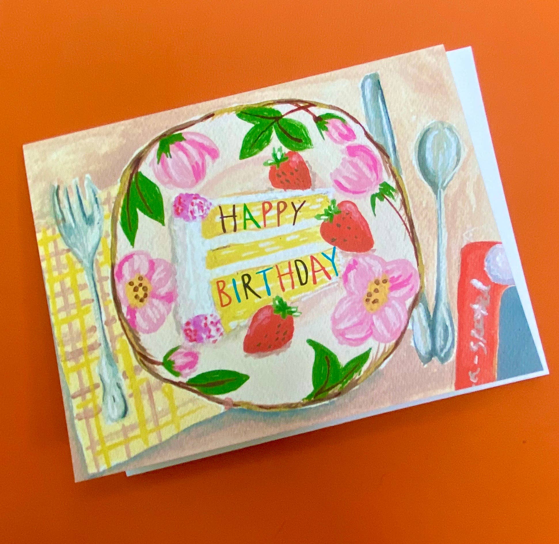 Elizabeth Grubaugh - Wholesale Birthday Card - Cake Birthday Card1