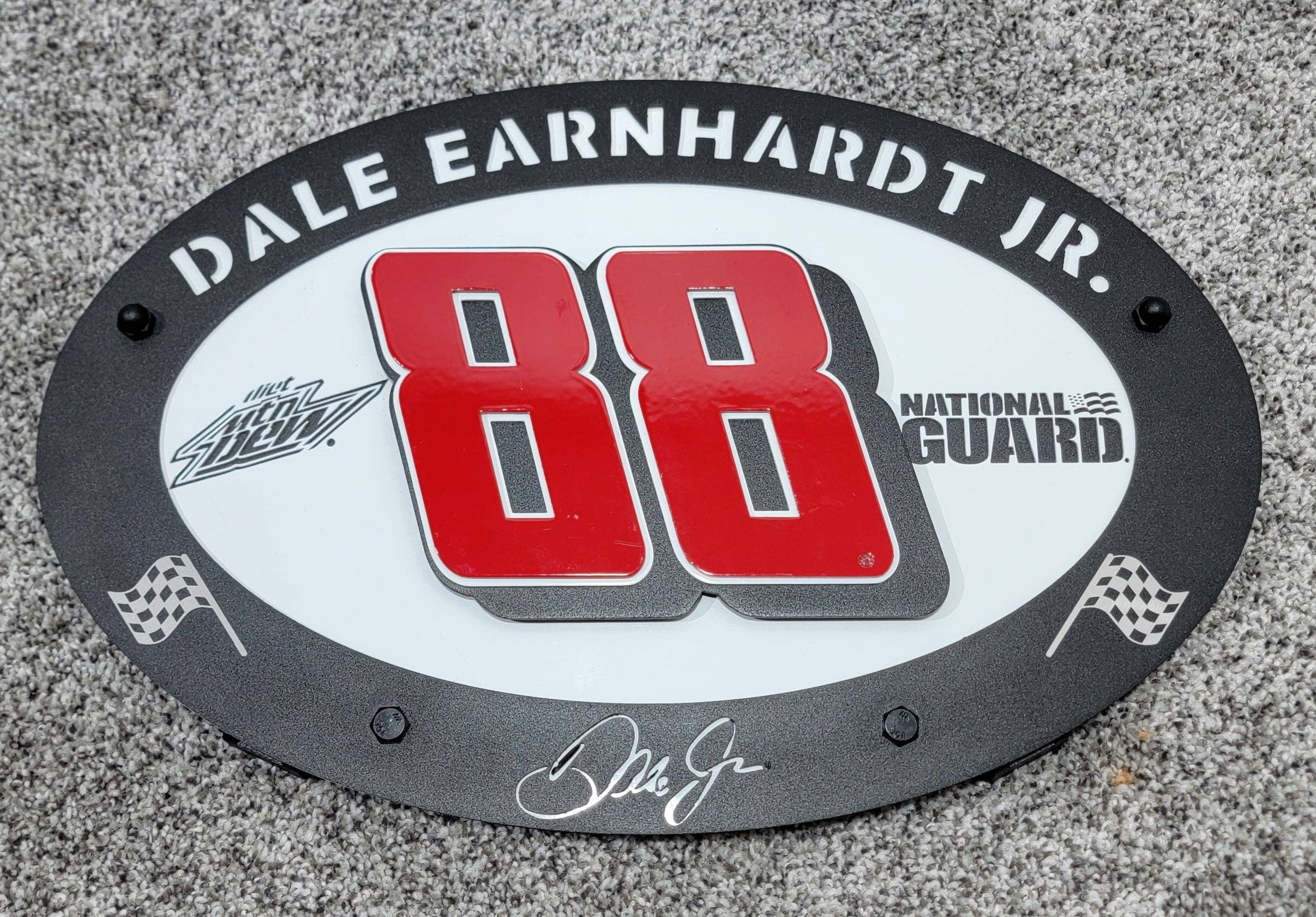 Premier Metal Art - Wholesale Sign - Dale Earnhardt Jr. #88 Oval 3D Premier Metal Diecast Display9