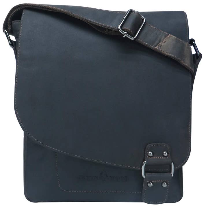 Greenwood - Wholesale Messenger Bag - Unisex - Hedwig A4 leather women's shoulder bag for men14
