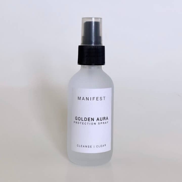 Golden Aura Protection Spray for wholesale by Manifest Botanicals