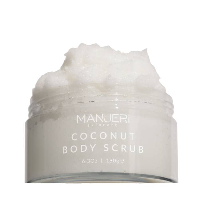 Coconut Bliss Body Scrub for wholesale by Manjeri Skincare