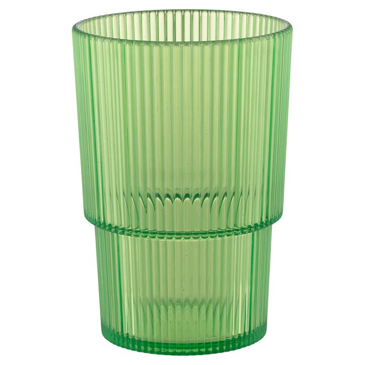 VdE Tivoli 1996 - Wholesale Drinking Glass/Cup - SINGLE GLASS PS 420ML SH GREEN 3ASS1