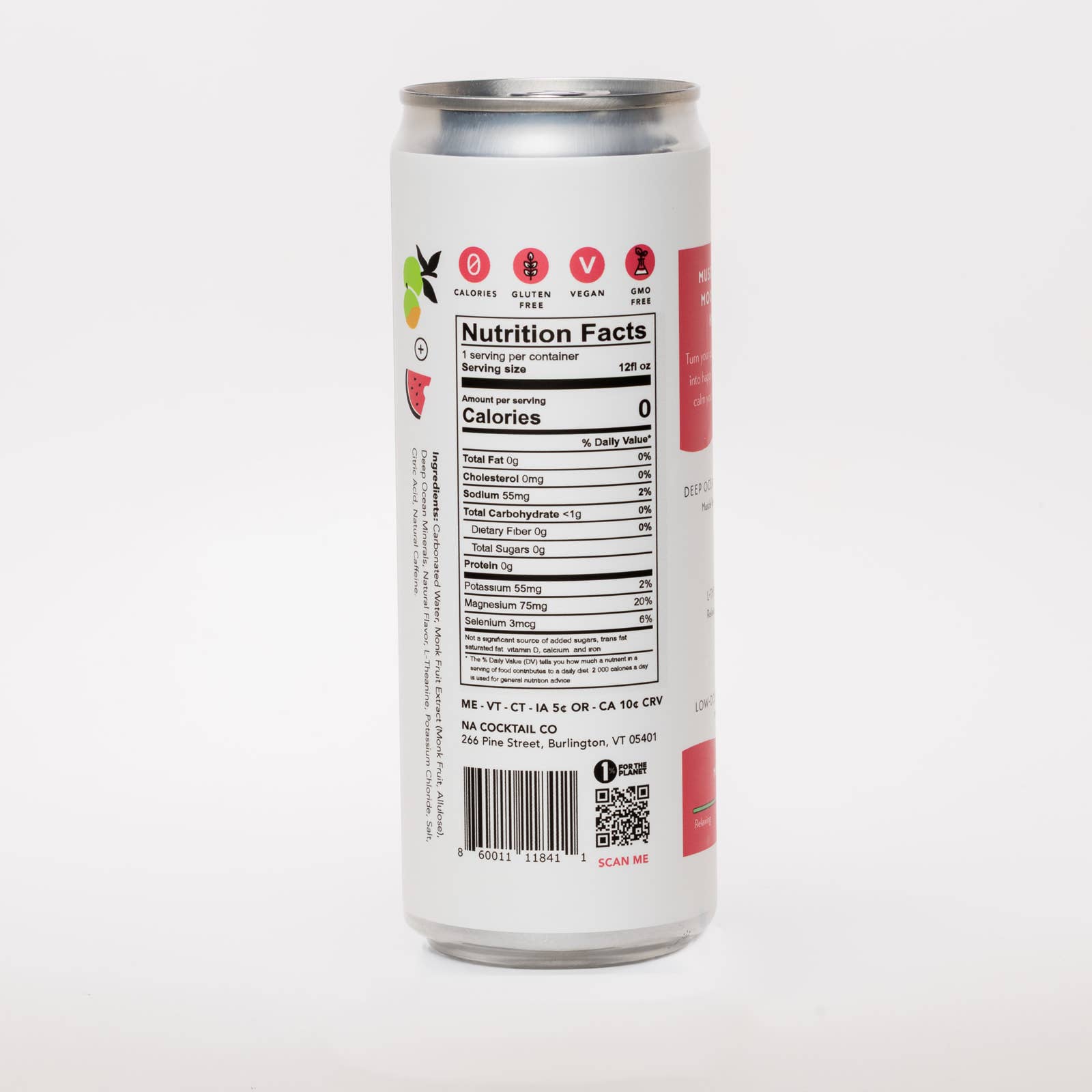 Guinep NA Cocktail Co - Wholesale Non-Alcoholic Aperitif/Mocktail - Salted Watermelon "UPLIFT": NA Ocean Mineral Cocktail 3