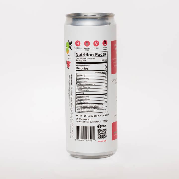 Guinep NA Cocktail Co - Wholesale Non-Alcoholic Aperitif/Mocktail - Salted Watermelon "UPLIFT": NA Ocean Mineral Cocktail 3