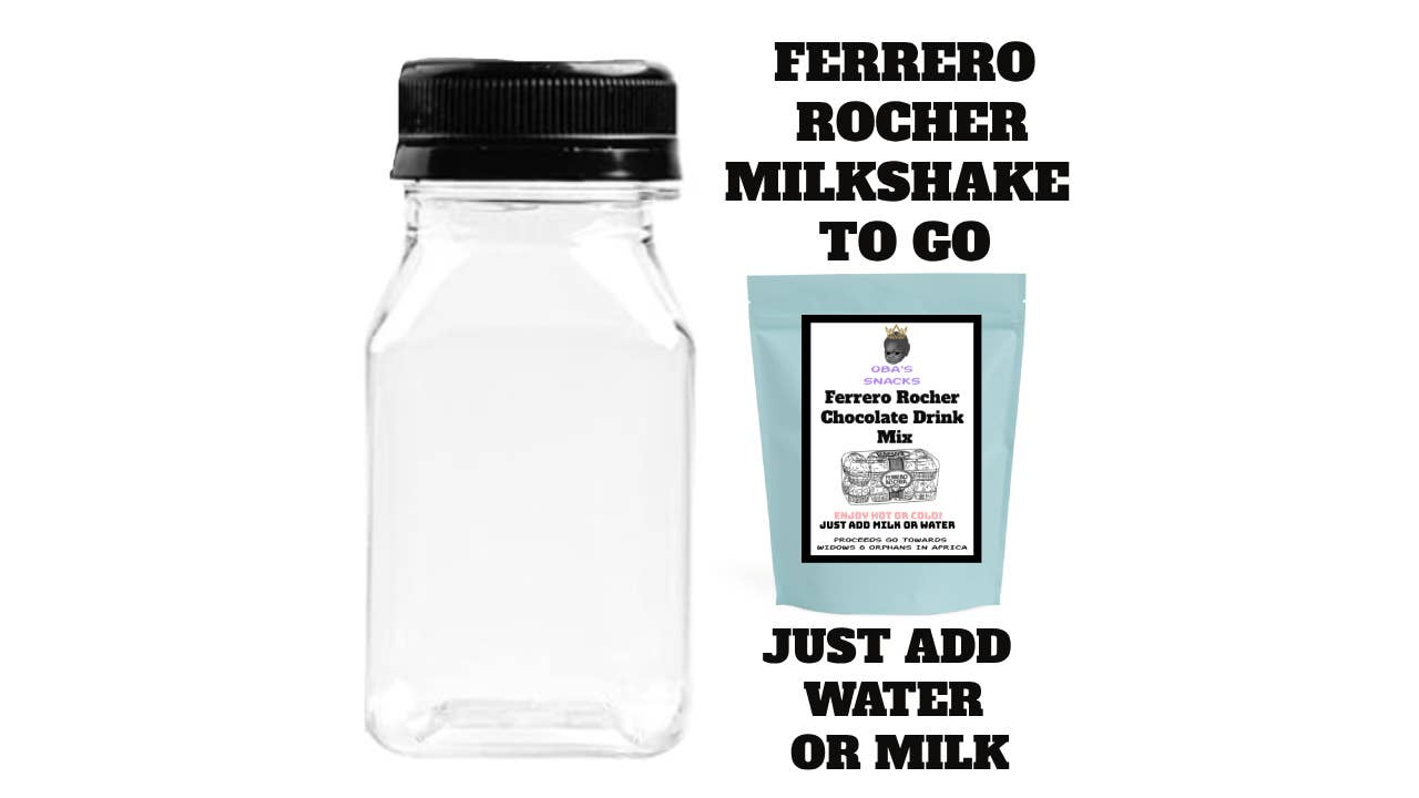Maqoba - Wholesale Drink Mix - Ferrero rocher Milkshake mix in a bottle! Pour,Shake & go!