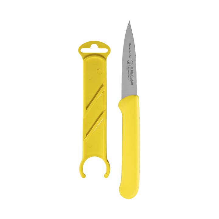 Gul Spjutspets Skalkniv med Matchande Slida - 3" för wholesale av Messermeister