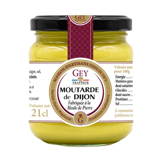 Senape di Digione 21cl - Raoul Gey Traiteur - 2367 per la vendita all'ingrosso da parte di Maison RGEY