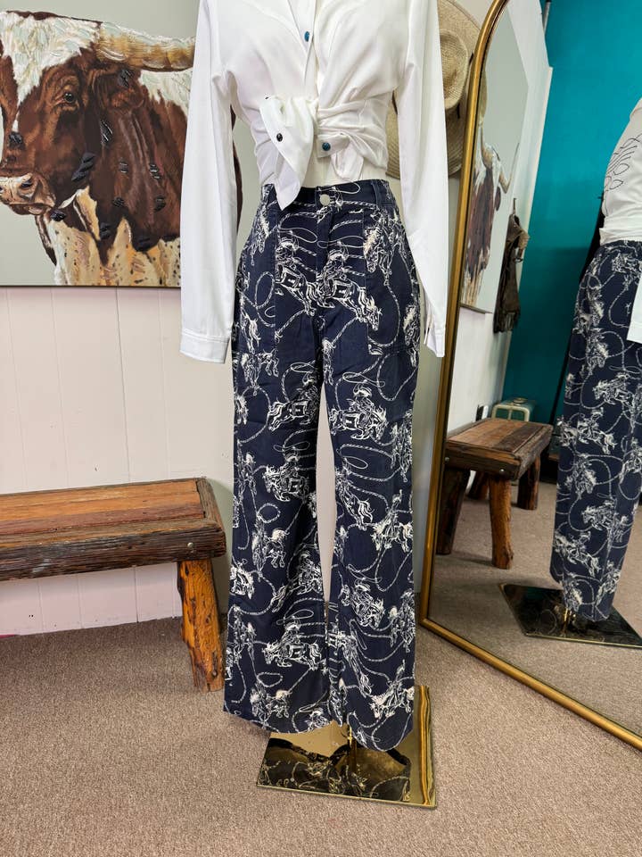 Catching Cowboys western trouser for wholesale by Rockin A Design