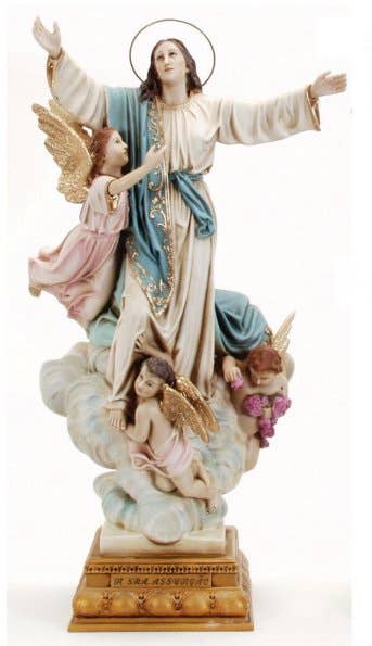 Costa Articoli Religiosi - Vente Figurine décorative - Statue Madone Assomption 68 cm résine