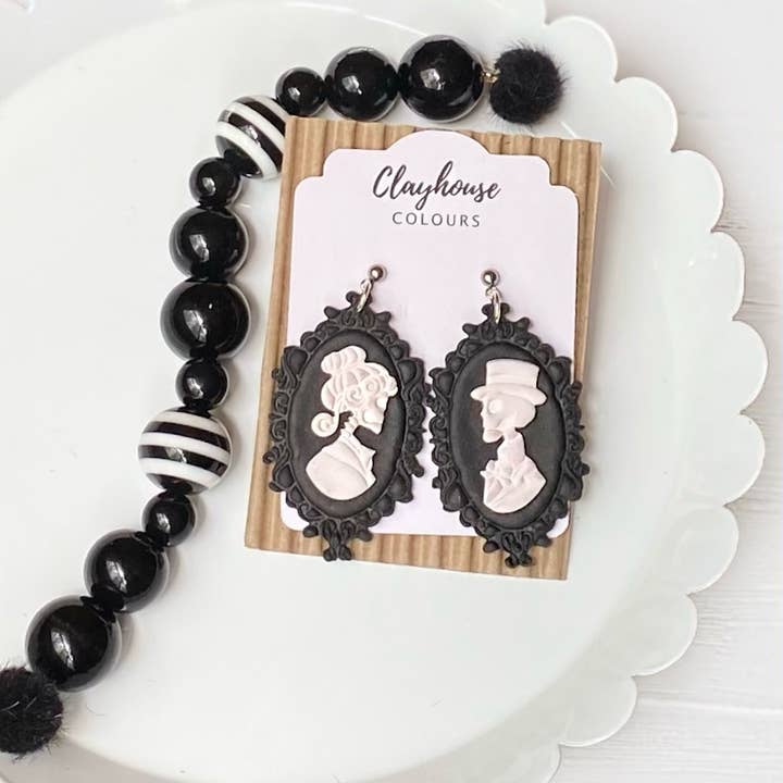 Clayhouse Colours - Wholesale Dangle Earrings - Spooky Season Clay Earrings