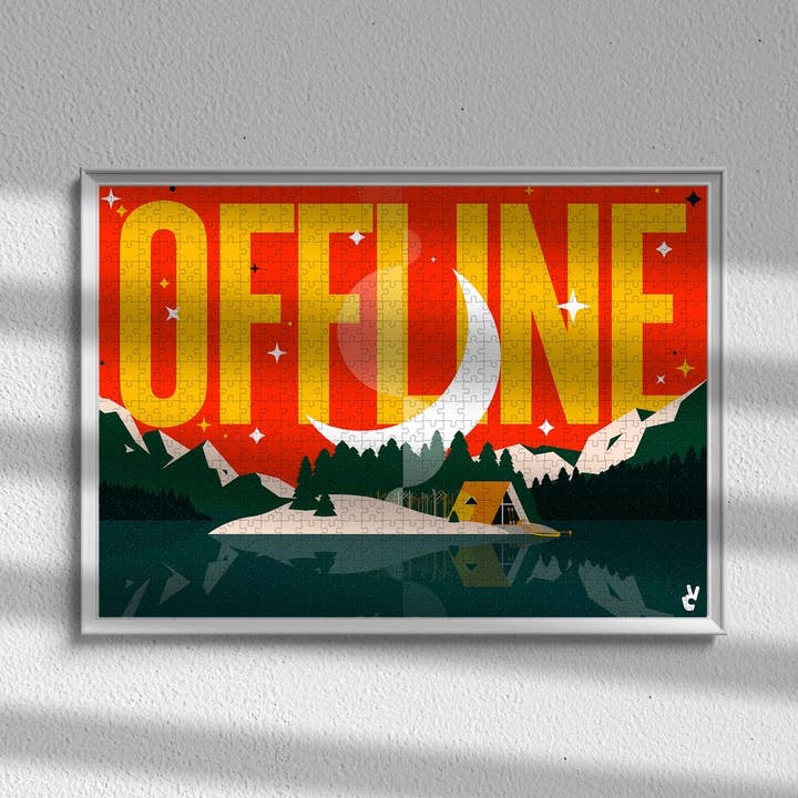 Puzzle 1000 pièces - Offline pour la vente par Piece & Love