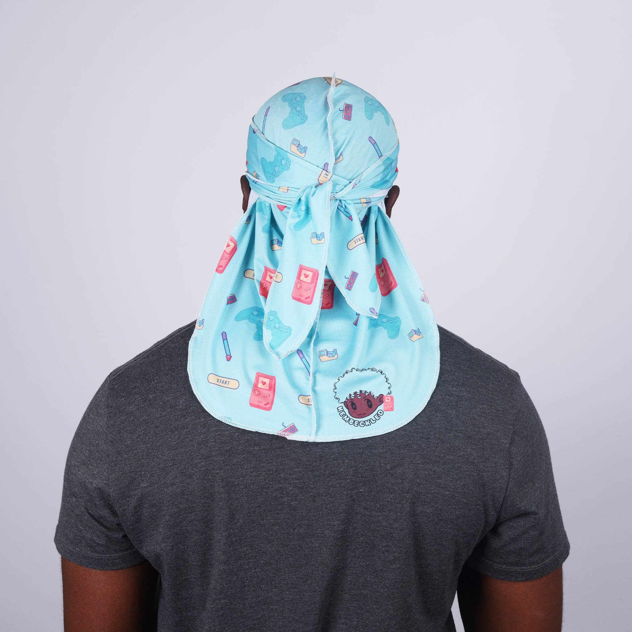 Kembeckled - Wholesale Durag/Wave Cap - Unisex - Durag | Turquoise Gamer2