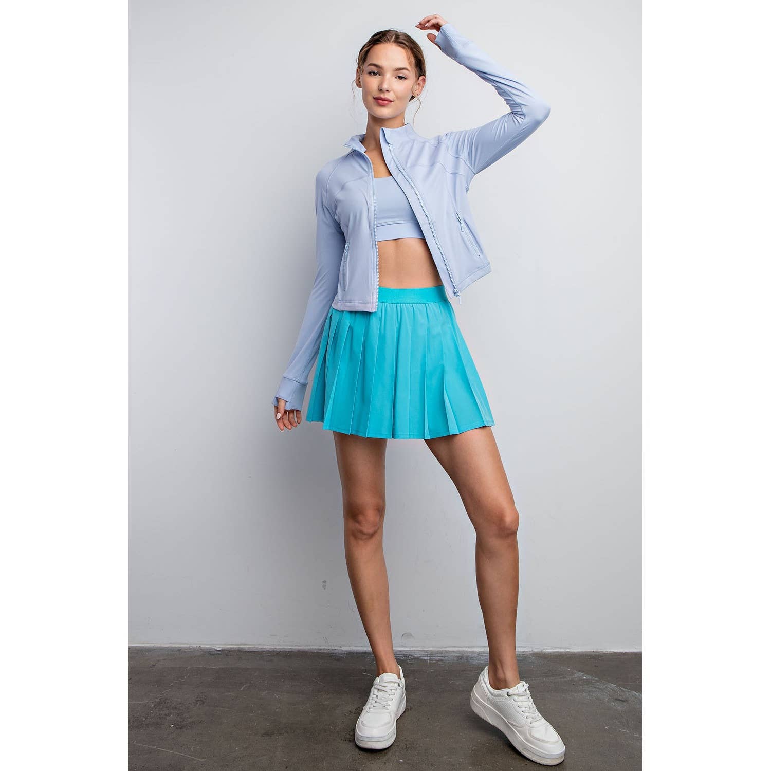 Rae Mode - Wholesale Athletic Jacket - Women's - BUTTER LONG SLEEVE CROP DEFINE JACKET27