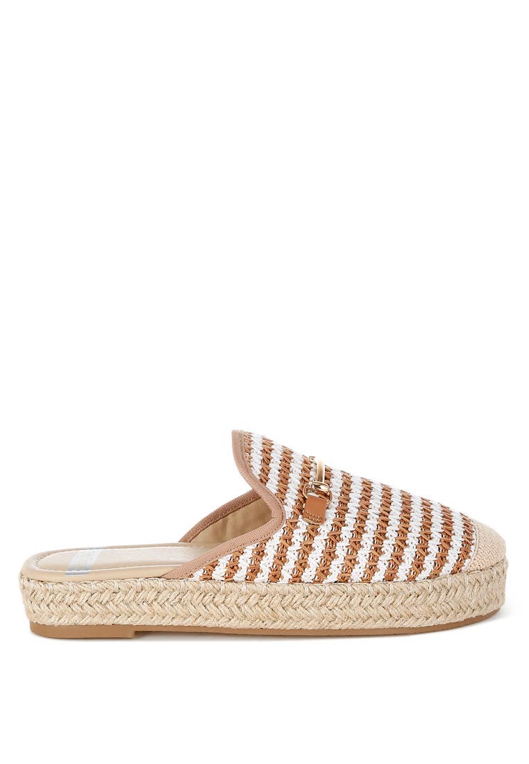 Rag Company - Wholesale Mules - Women's - Himari Raffia Slip-On Mules7