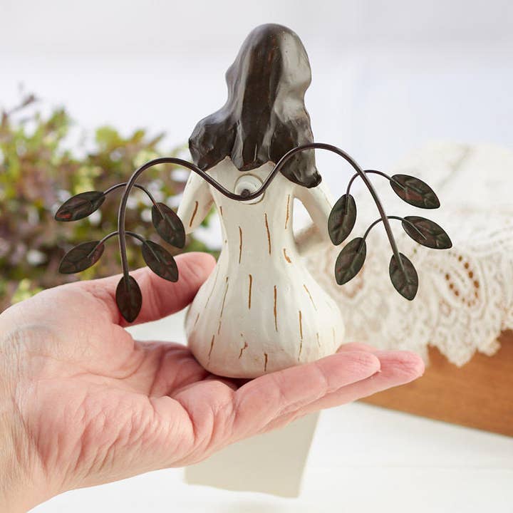 Factory Direct Craft - Wholesale Decorative Tabletop Object - "May Angels Guide Your Path" Shelf Sitting Angel2