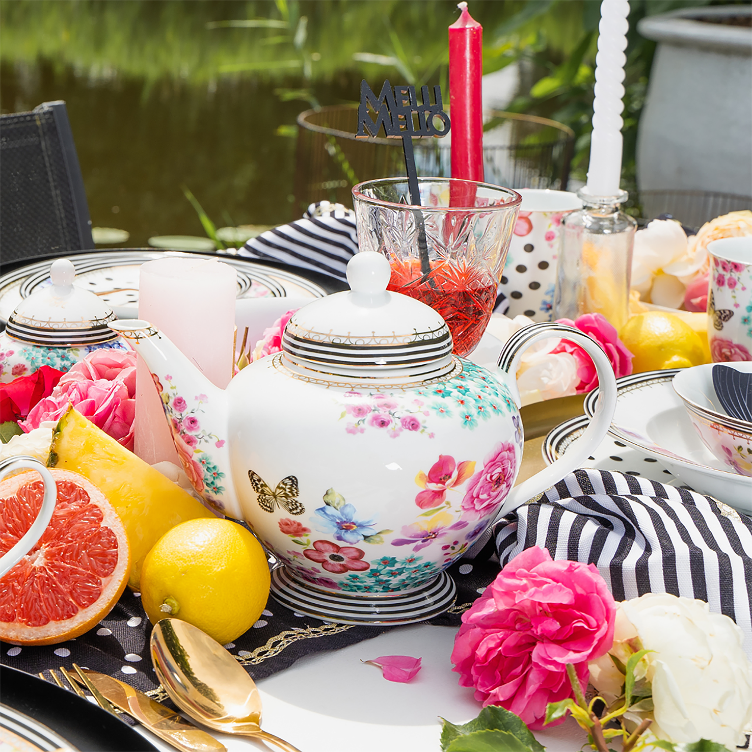 Melli Mello - Wholesale Tea Pot - Melli Mello Nora Theepot 1,2L3