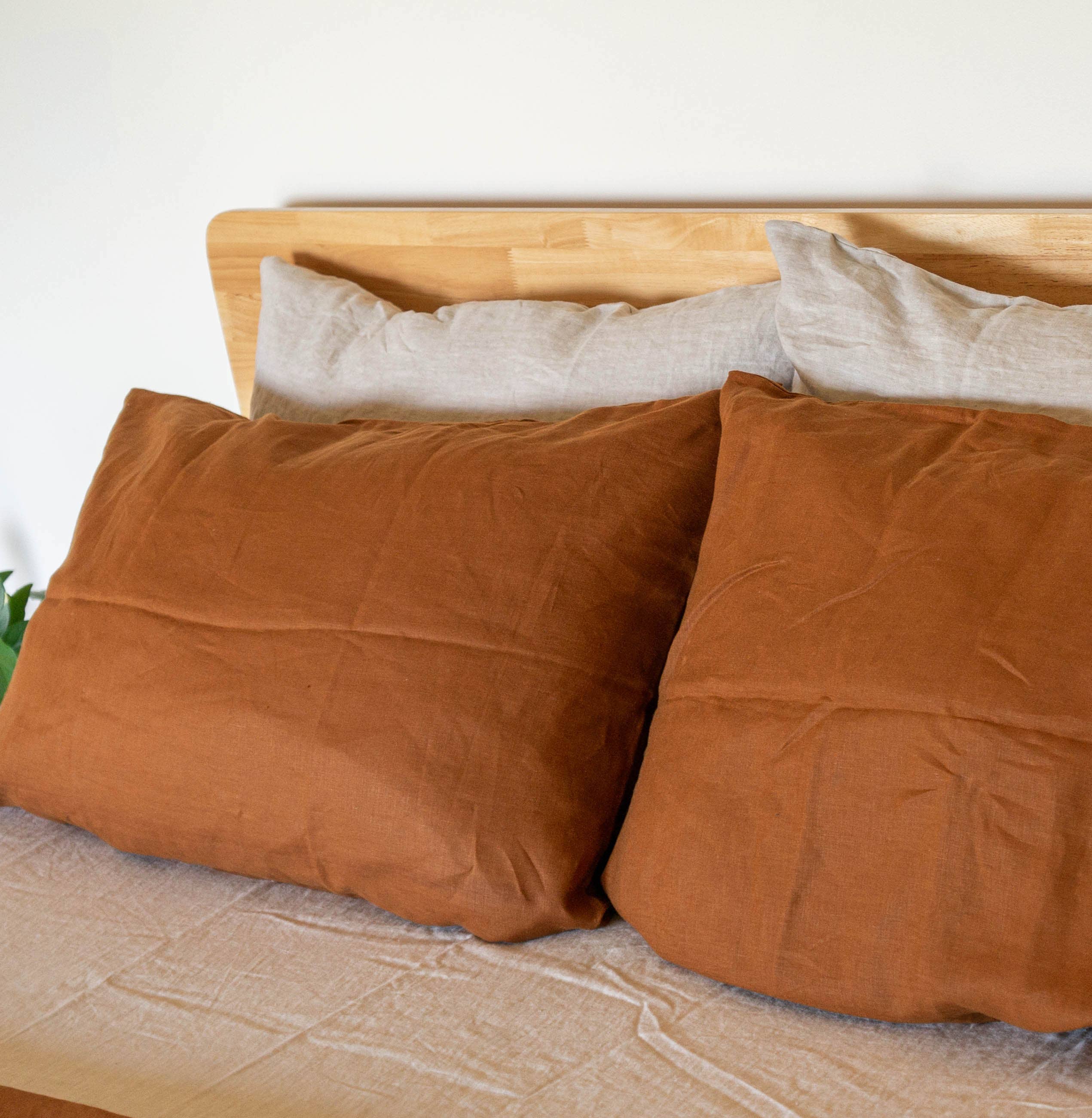 Q VITA - Vente Parures de lit - Parure de draps-housses en lin 100 % français (3 pièces)4